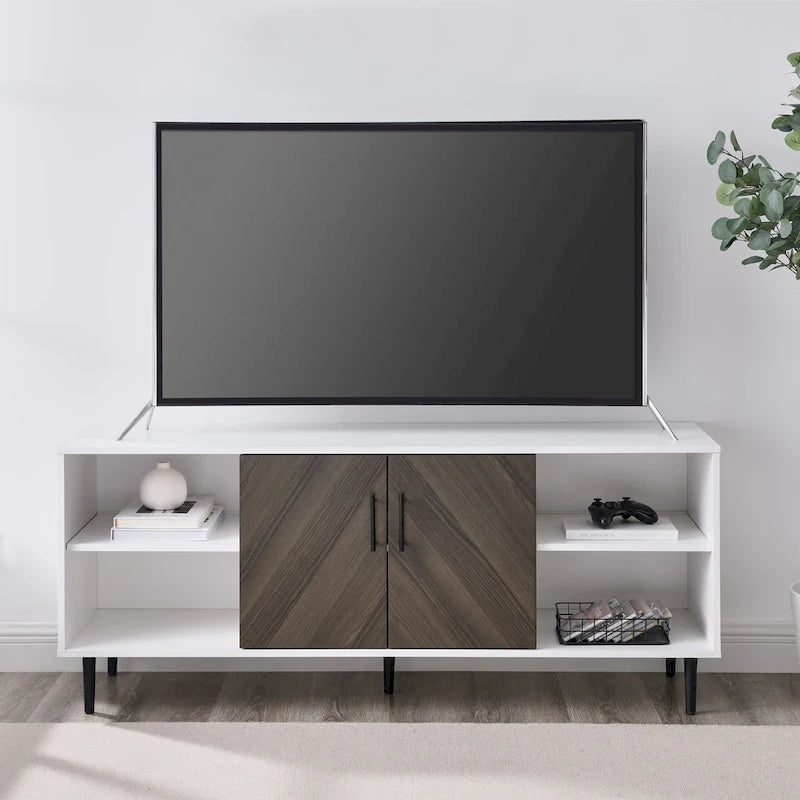 Middlebrook Modern Bookmatch 58-inch TV Stand