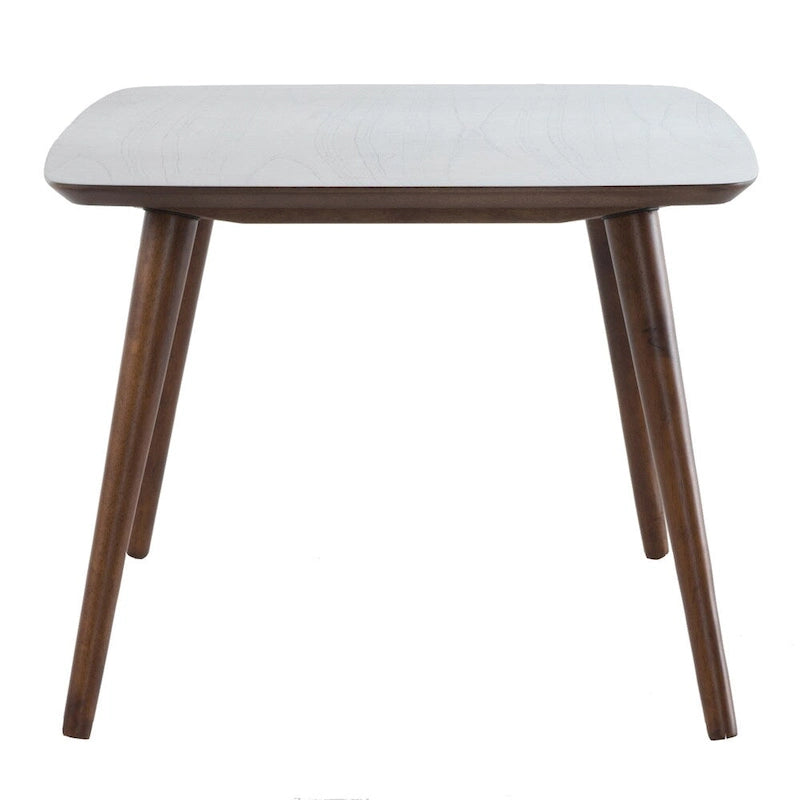 Table basse rectangulaire en bois style milieu du siècle — 39,50 po L x 23,70 po l x 18,25 po H