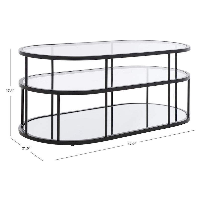 Table basse à 3 étagères