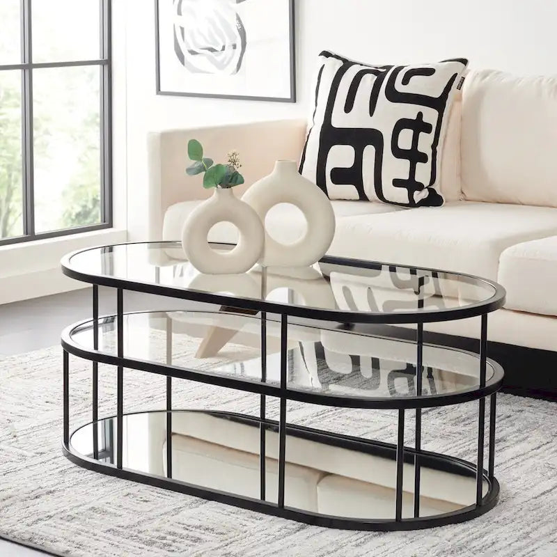 Table basse à 3 étagères