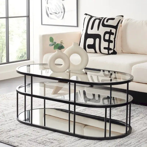 Table basse à 3 étagères