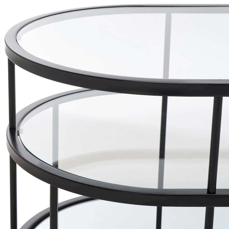 Table basse à 3 étagères