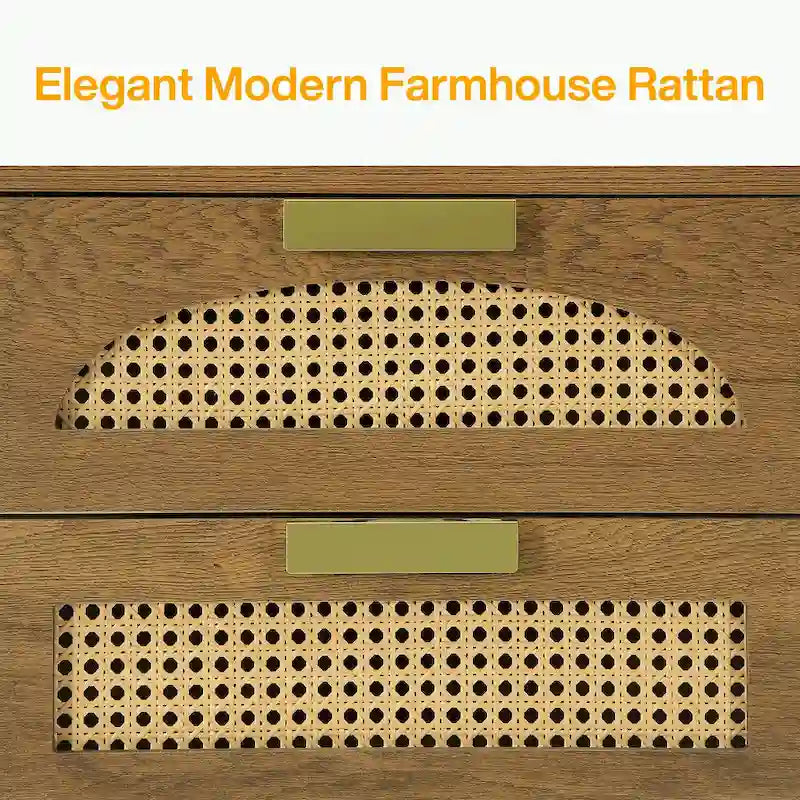 Table de chevet 20 pouces, commode de rangement en bois à 3 tiroirs pour chambre à coucher